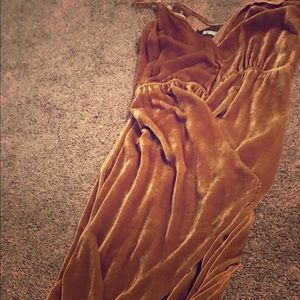 Gold reformation dress